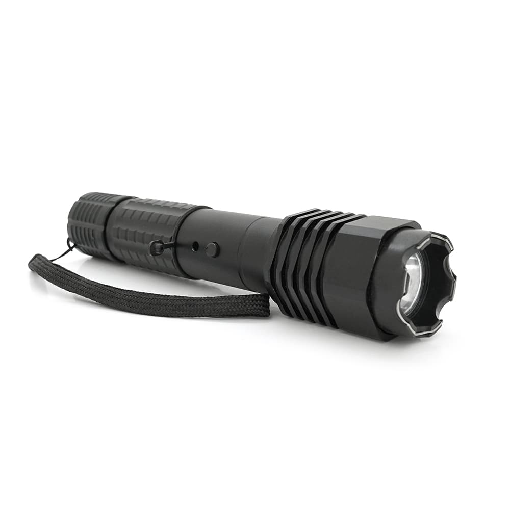 Ліхтар-відлякувач ручний BAILONG BL-1103, 1LED ХPE, струм 50000KV, 3W, 1 режим, 18650/2800mah/3*ААА, Black, IP44, СЗУ+АЗУ, 190х36х32мм, BO