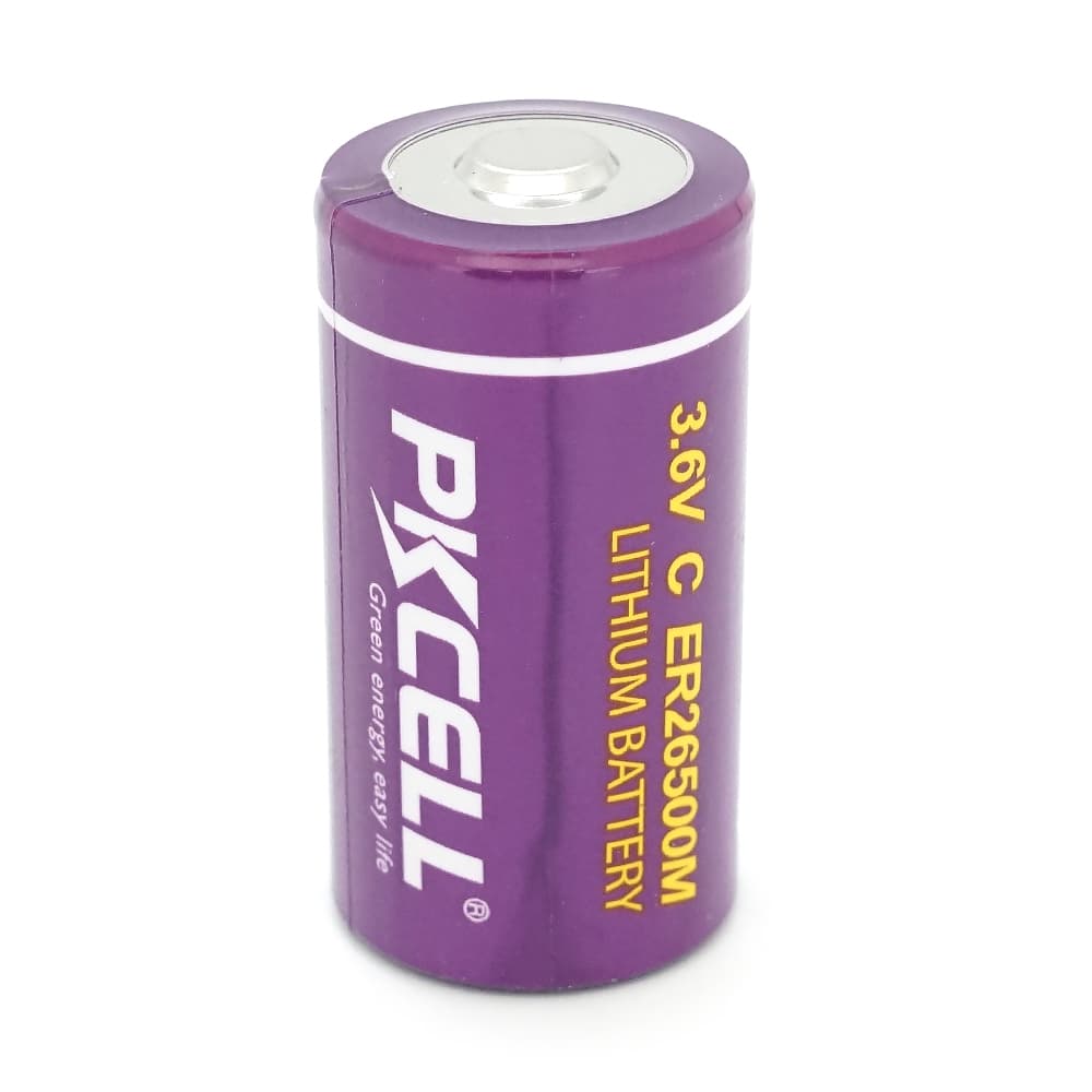 Батарейка літієва PKCELL ER26500M, 3.6V 6500mah, OEM 2 шт в упаковці,ціна за одиницю