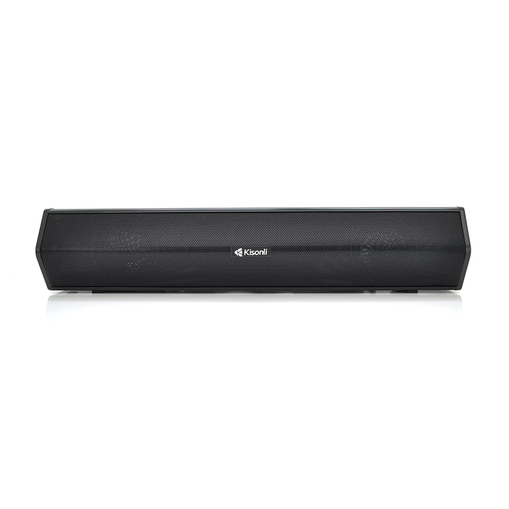 Колонки 2.0 Kisonli i-620, для ПК і ноутбука, USB + 3.5mm, 2x3W, 20Hz- 20KHz,210х70х65, Black, BOX, Q40