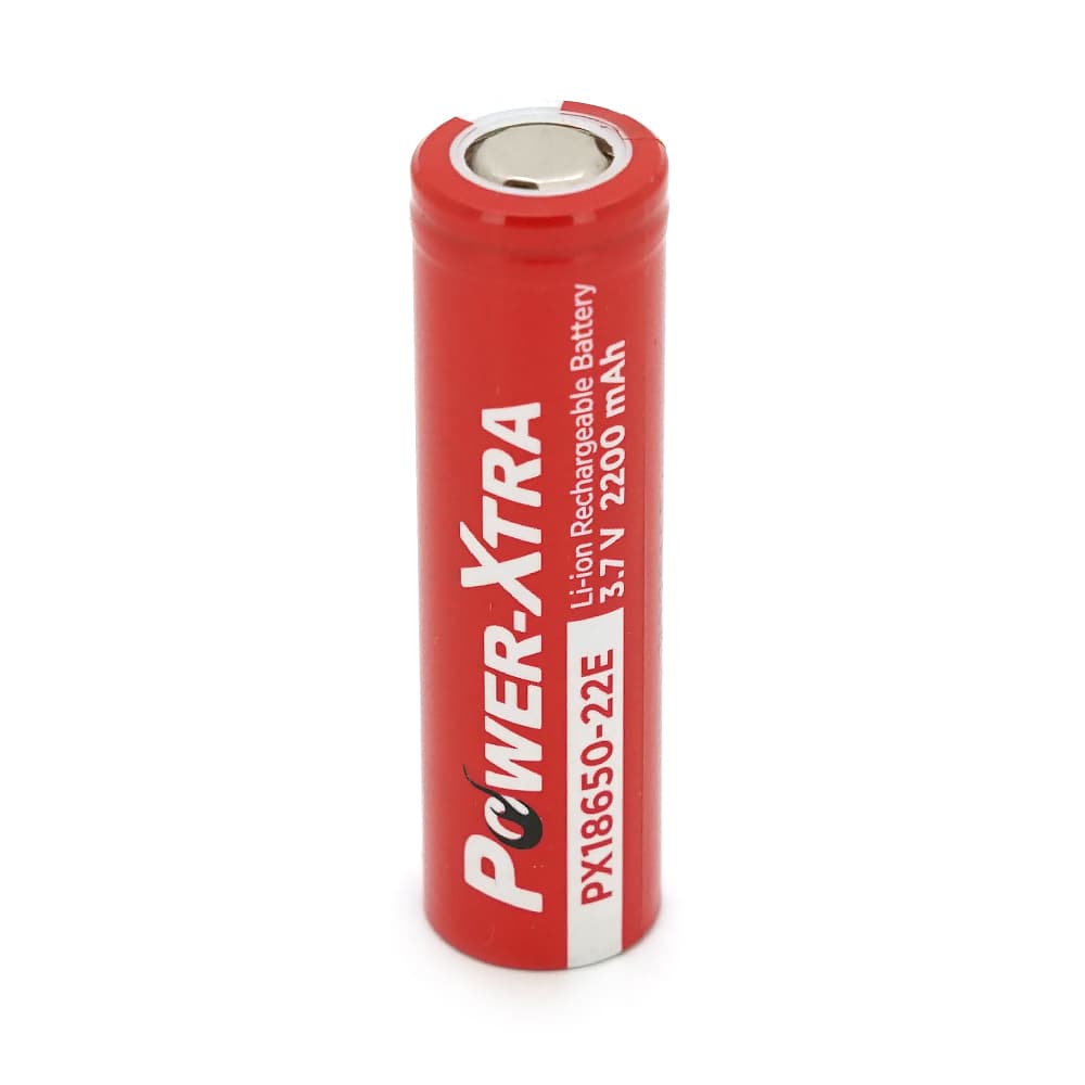 Акумулятор Li-ion Power-Xtra 18650 2200mAh 3.7V, Red