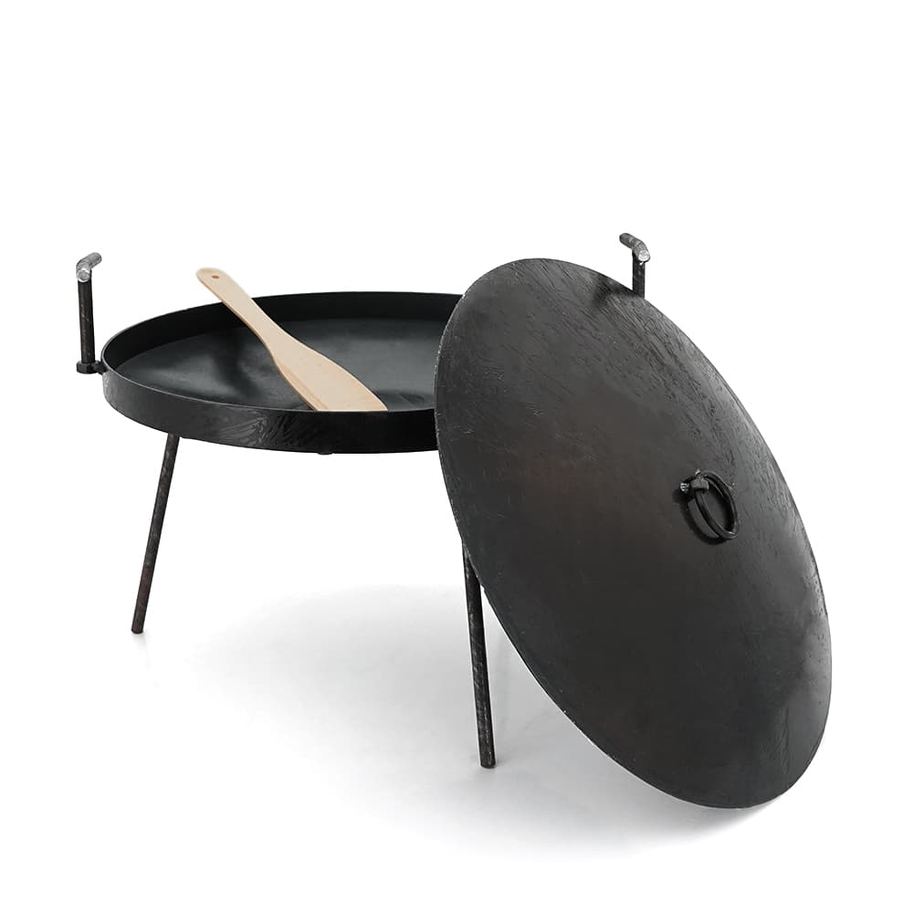 Сковорода з диска борони SHOP PAN 30см+кришка