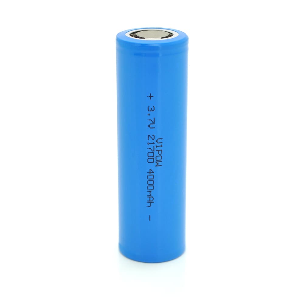 Акумулятор 21700 Li-Ion Vipow ICR21700 FlatTop, 4000mAh, 3.7V, Blue Q50/500