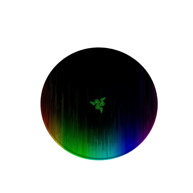 Килимок 200*200 мм тканинний RAZER 1 з боковою прошивкою (круглий), товщина 2 мм, Пакет