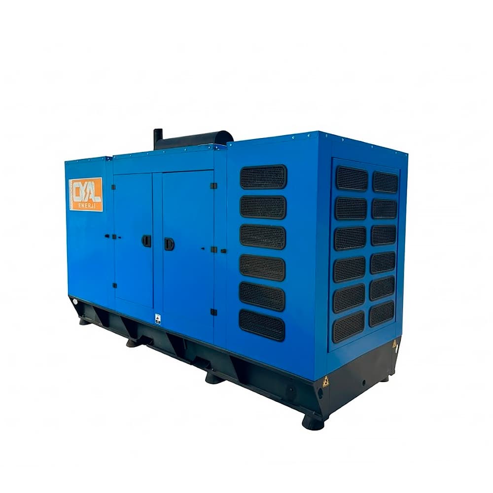Дизельний генератор OYAL OYB-440 BAUDOUIN 6M16G450-5 440KVA/360KW, Альтернатор OYL315G, витрата 75% навантаження - 63,5 літрів/год, 230/400 В, 50 Гц (AVR+ATS), 4000x1500x2200 мм, 3690 кг, 630 л