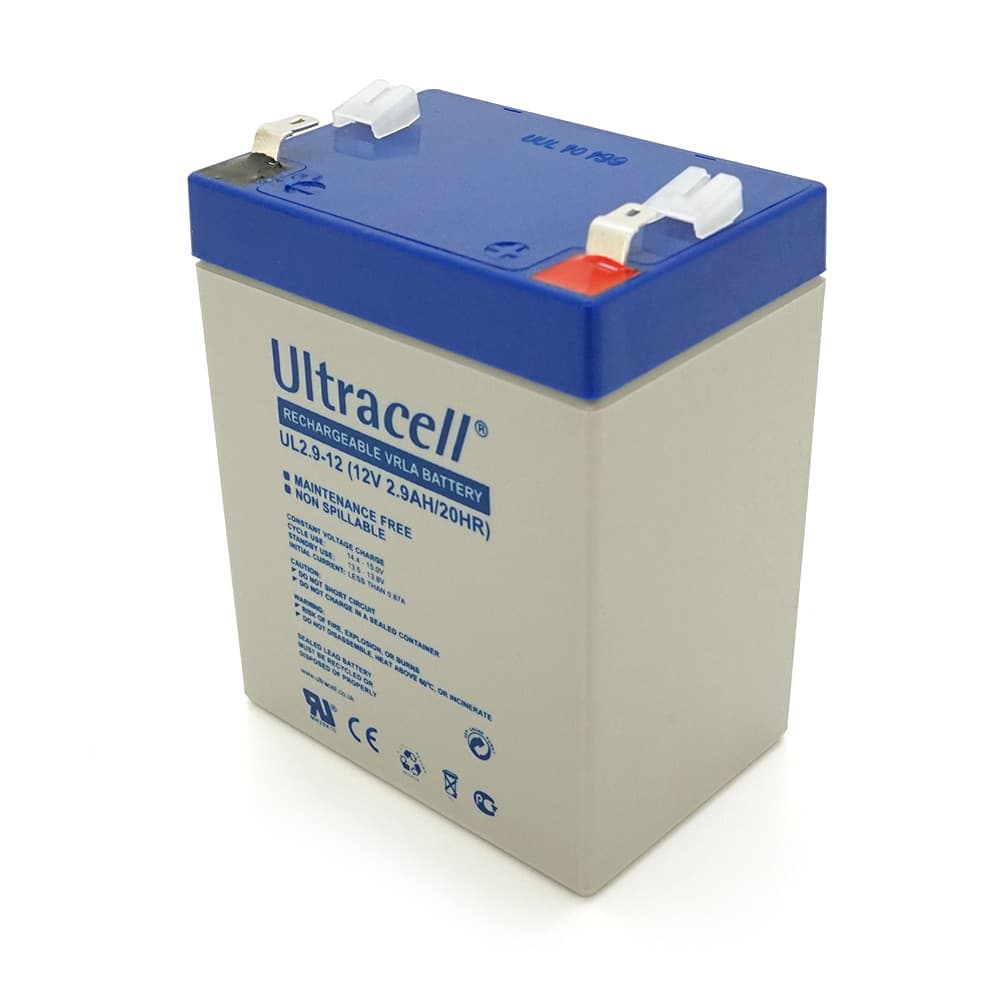 Акумуляторна батарея Ultracell UL2.9-12 AGM 12V 2,9Ah  (79 x 56 x 105) White Q10