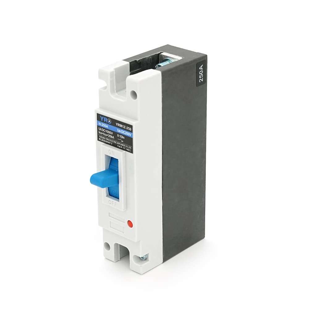 Однополюсний автомат постійного струму YRM1Z-250 DC MCCB 1P 250A 250VDC, 2 штуки в упаковці, ціна за 1 штуку