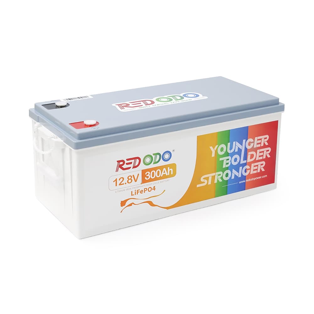 Акумулятор LiFePO4 Redodo 12.8V 300Ah, 3840Wh, BMS 200A, BASIC, ≥4000 циклів, 522*240*218мм, 29.1kg