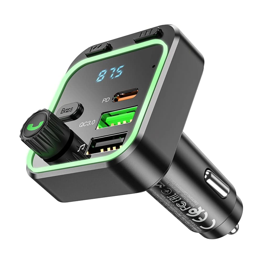 FM-модулятор Borofone BC53, Black, Box