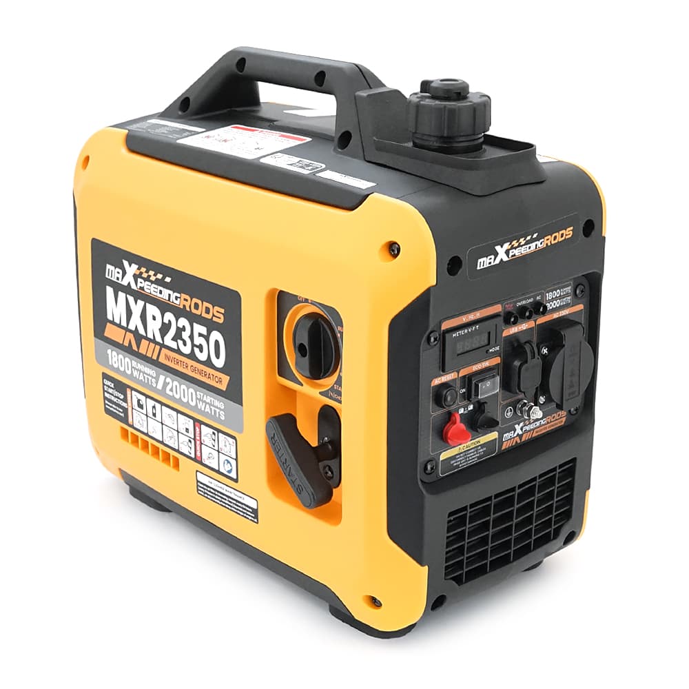 Генератор інверторний БЕНЗИНОВИЙ MXR2350 (2 kW), однофазний, 220V, 50Hz, об'єм бака 2.4л, ручний запуск