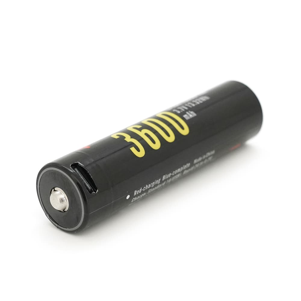 Акумулятор 18650 Li-Ion Soshine 18650USB-3.7-3600, USB-C, 3600mAh, 4.5A, 4.2/3.6/2.75V, Black