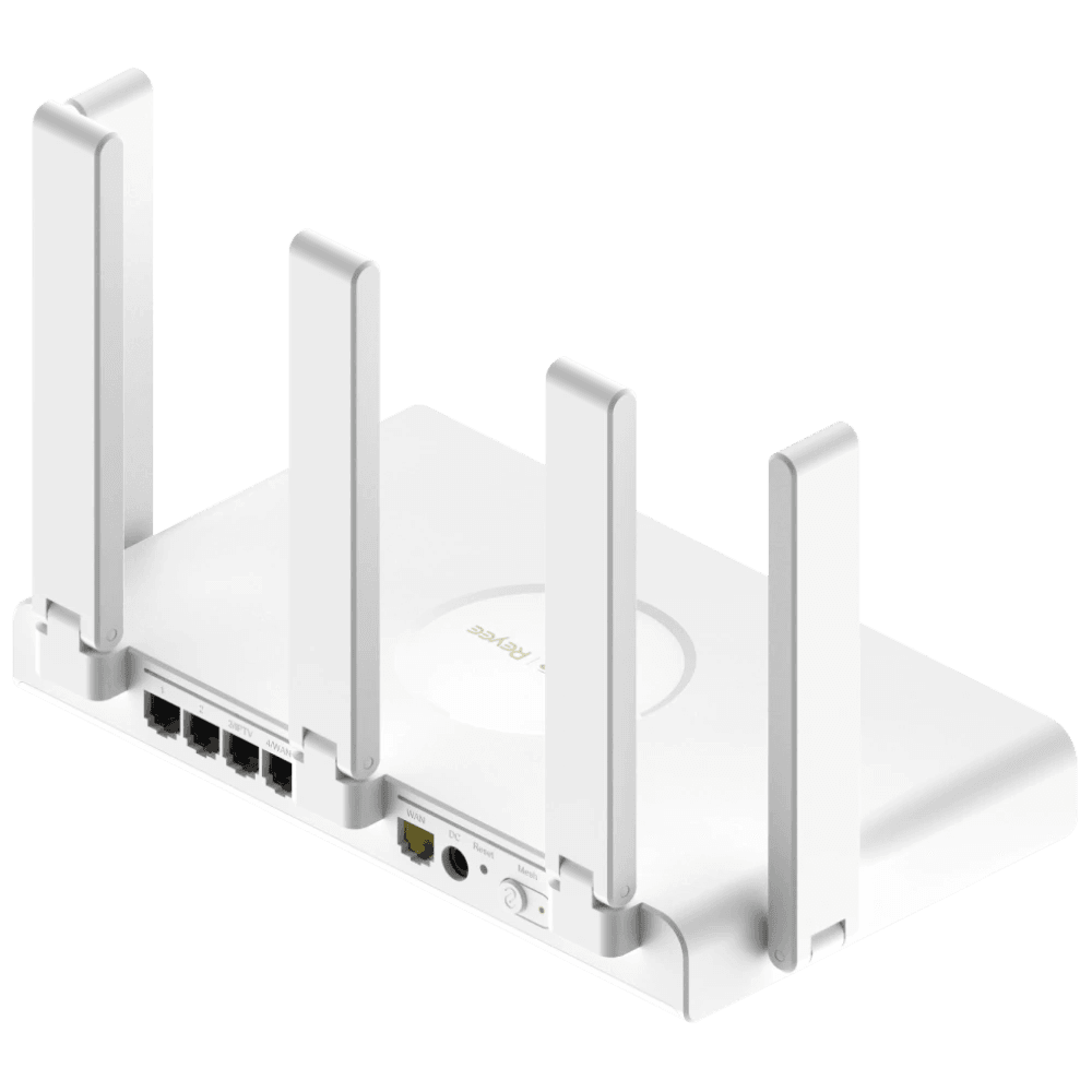 Бездротовий Wi-Fi 6 маршрутизатор серії Ruijie Reyee RG-EW3000GX, 2x порту WAN, 240×130×32 мм