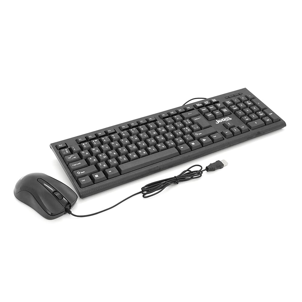 Комплект дротовий KB+Mouse JEDEL G17, USB, (Eng/Укр/Pyc), Box