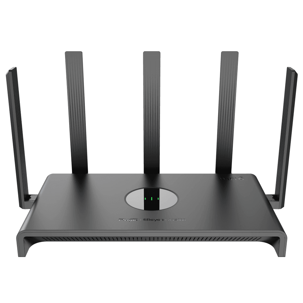 Бездротовий Wi-Fi 6 маршрутизатор серії Ruijie Reyee RG-EW3000GX PRO, 2x порту WAN, 260×140×30 мм