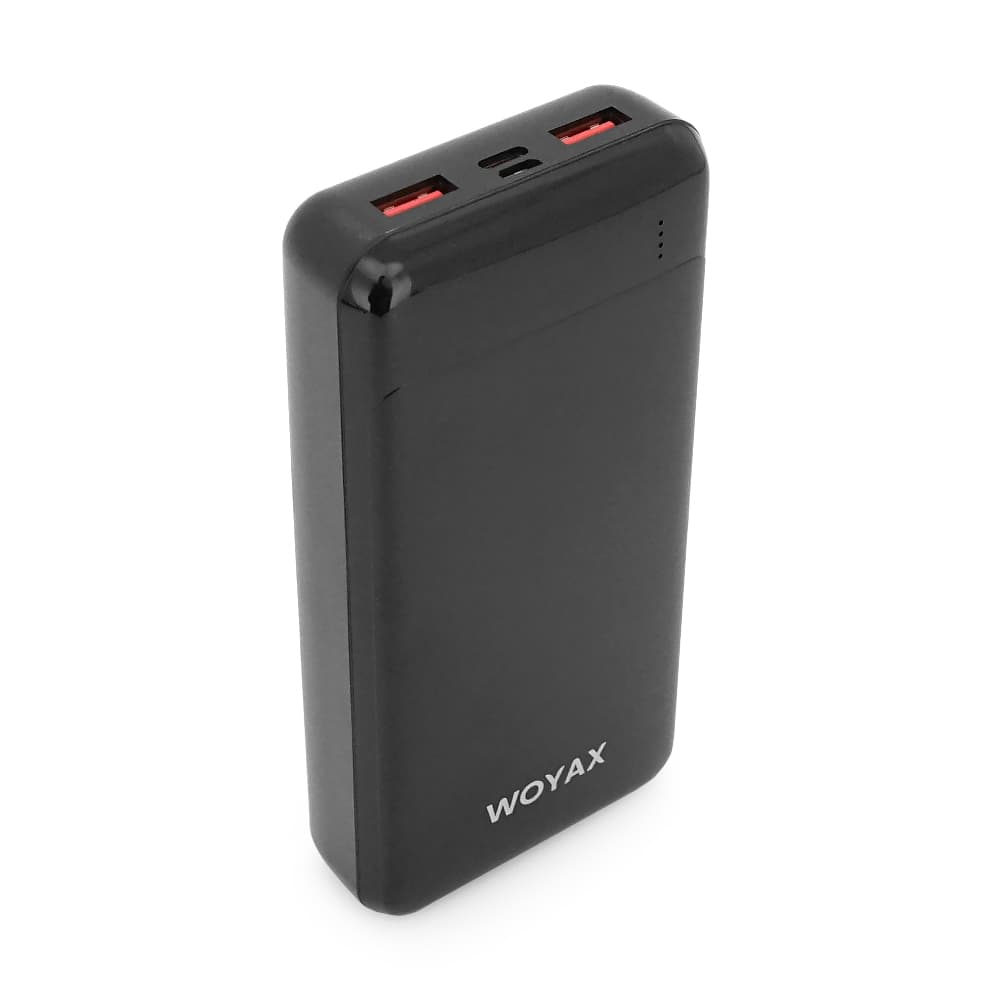 Power Bank WOYAX WY-20F 20000mAh, 22.5W, Black, 0.460kg, Box