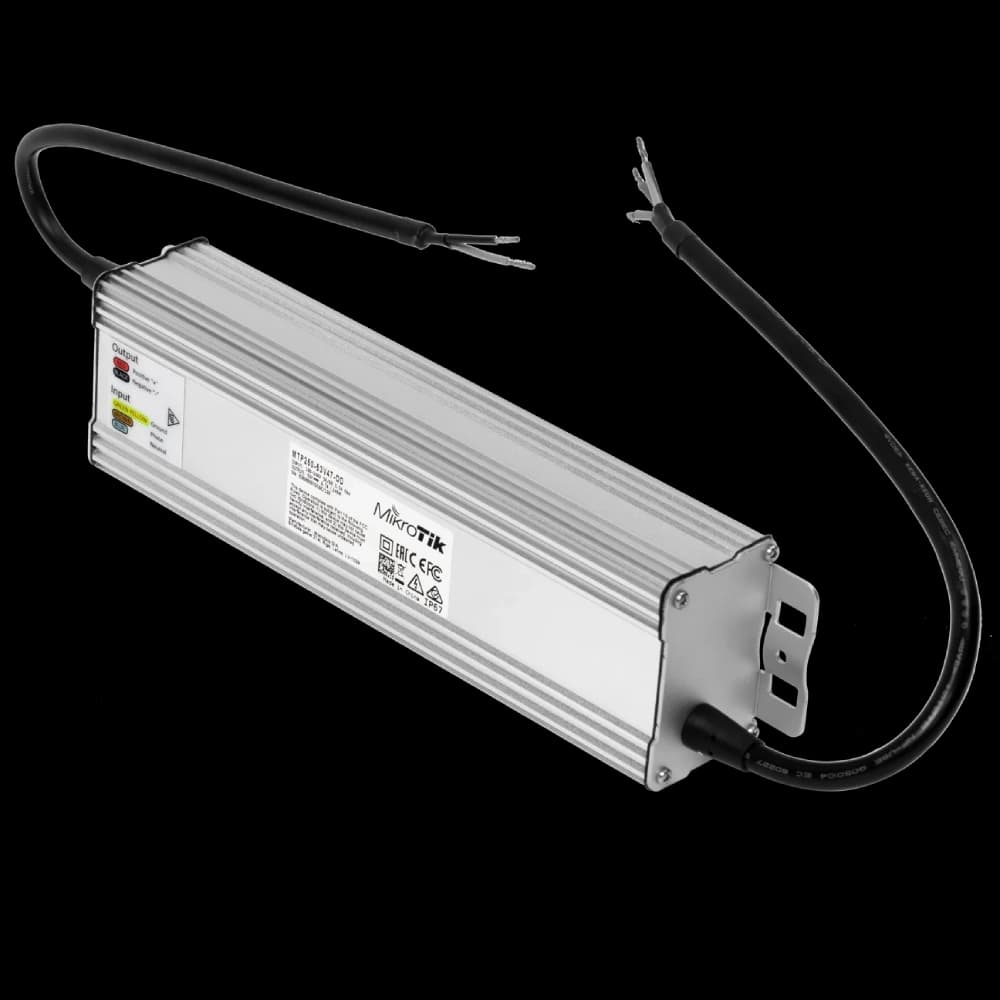 MikroTik MTP250-53V47-OD IP67 Блок живлення вуличний AC/DC