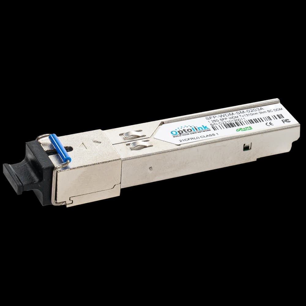 SFP-WDM-SM-0203A SFP 1G 3 км SC Tx 1310nm Модуль оптичний Optolink