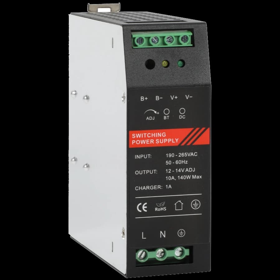 DR12120-01B 12V/10A Блок живлення на DIN рейку