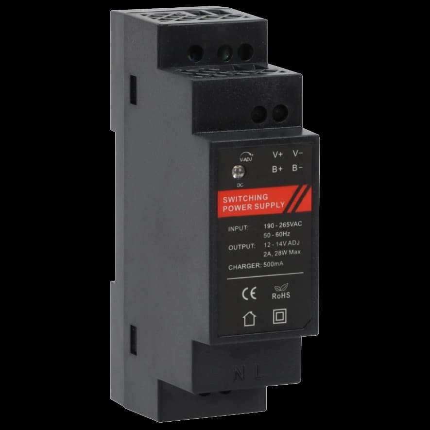 DR12024-01B 12V/2A Блок живлення на DIN рейку
