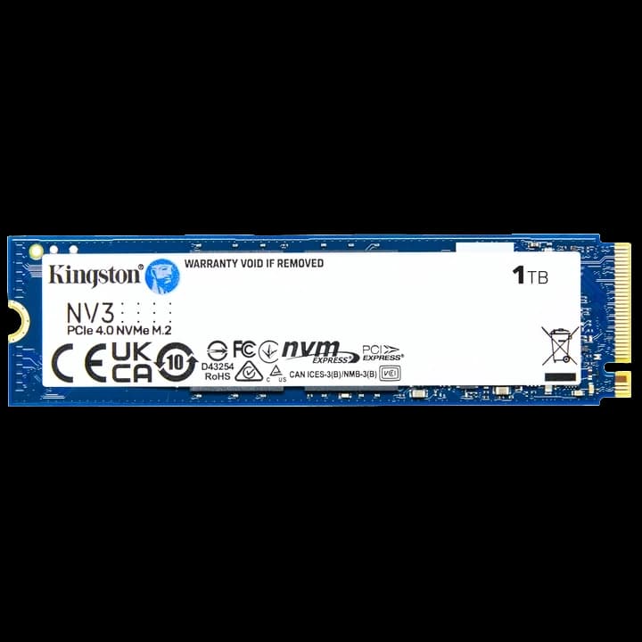 Kingston 1TB NV3 SSD M.2 2280 PCIe 4.0 NVMe Накопичувач