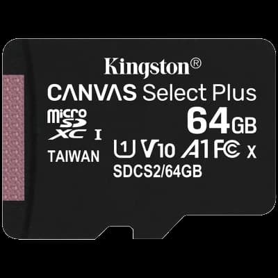 Kingston microSDXC 64GB (SDCS2/64GBSP) Карта пам'яті