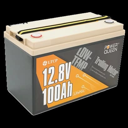 Power Queen LiFePO4 12V 100Ah Low-Temp Акумуляторна батарея