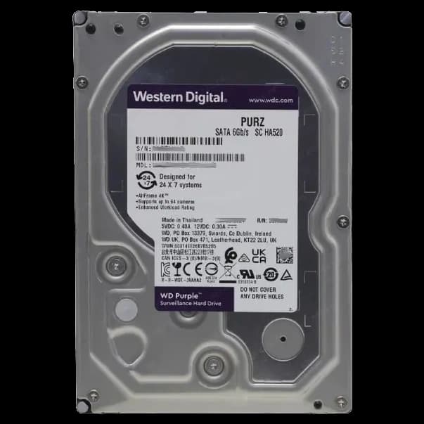 Western Digital Purple 3.5" 4TB (WD43PURZ) Жорсткий диск