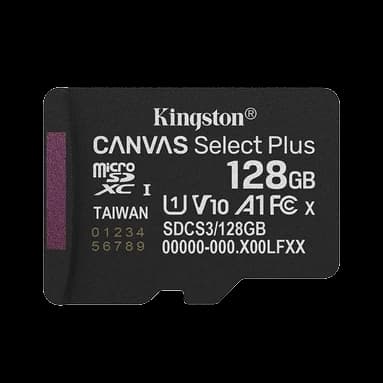 Kingston microSD128GB C10 UHS-I A1 V10 R150MB/s Карта пам'яті