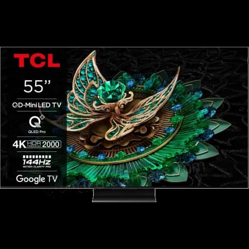 TCL 55C89B MiniLED 4K 144Hz Smart Google TV Titan ONKYO Телевізор