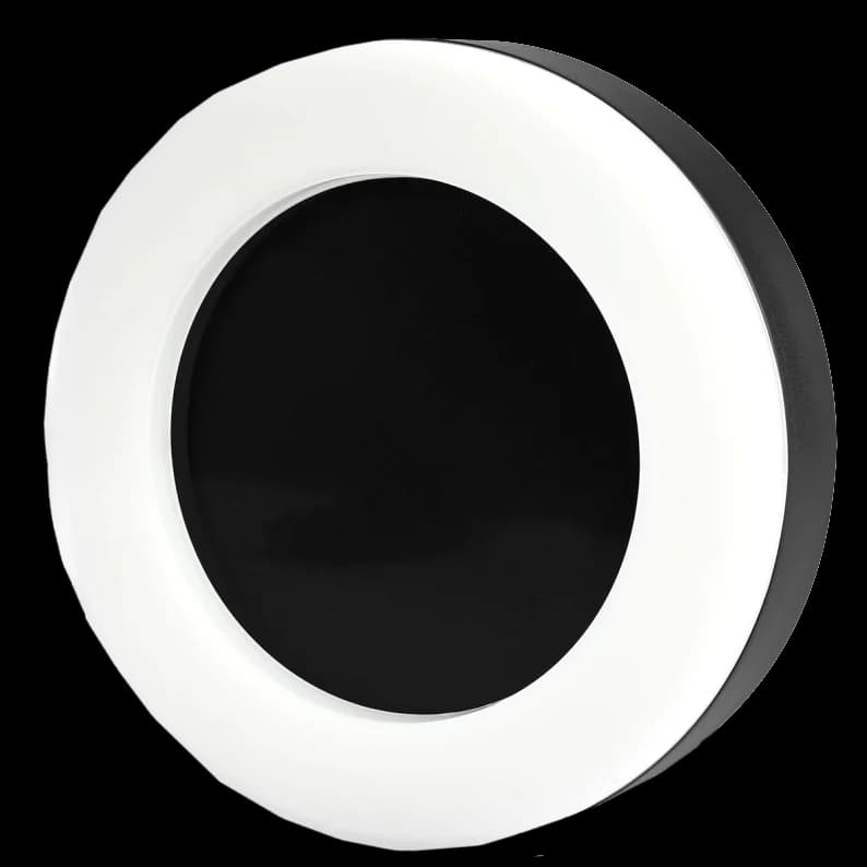 VIDEX ART IP65 15W 5000K Black LED світильник