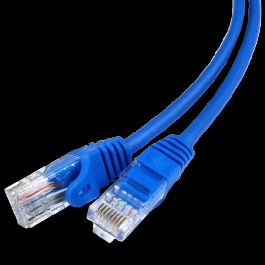 UTP CAT5e Патч-корд синій 0.5м