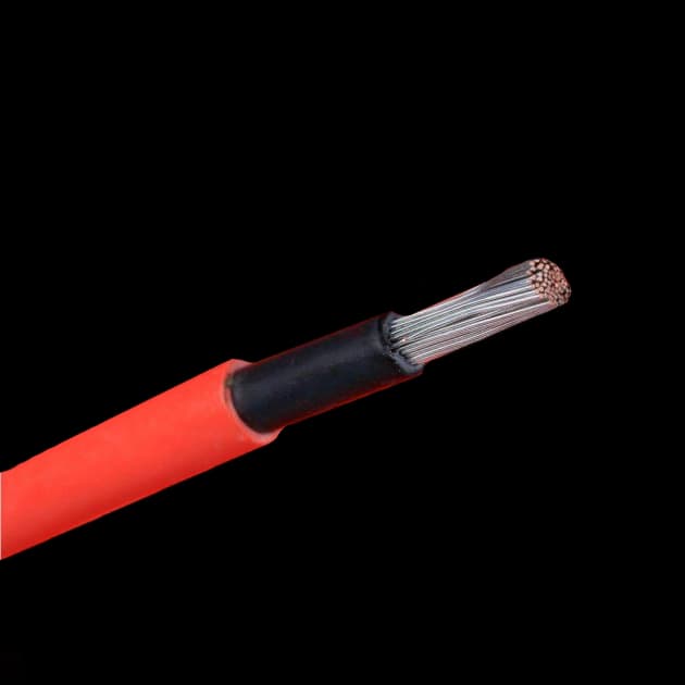 SOLAR H1Z2Z2-K 6 red (бухта 100 м) Кабель для сонячних панелей