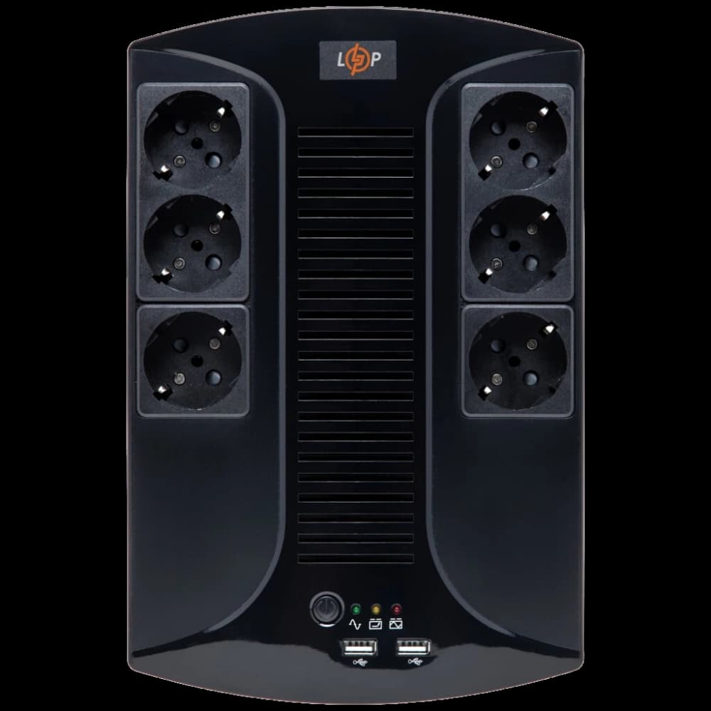 Logicpower LP 650VA-6PS (455Вт) Джерело безперебійного живлення