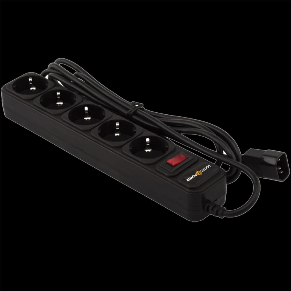 LogicPower LP-X5-UPS-3 Подовжувач мережевий для ДБЖ (фільтр)