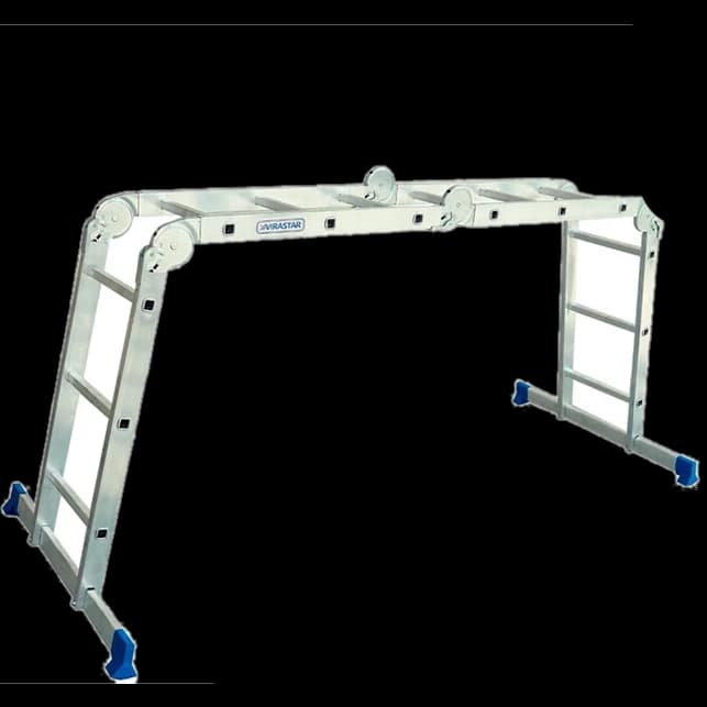 VIRASTAR TRANSFORMER Багатофункціональні шарнірні сходи-драбинки 4x3 сходинок