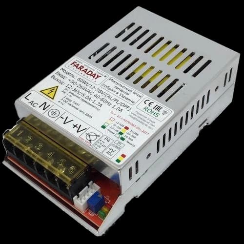 Faraday Electronics 60Wt/12-36V/ALU 12–36В 5-2А Блок живлення