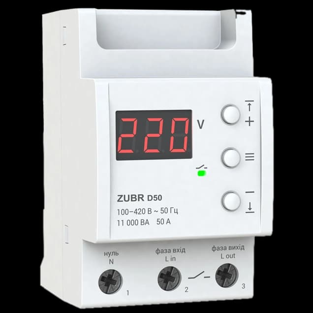 ZUBR D50 Реле напруги