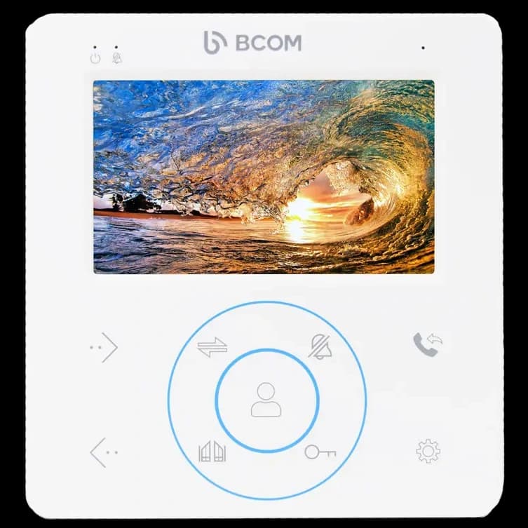 BCOM BD-480 White Відеодомофон
