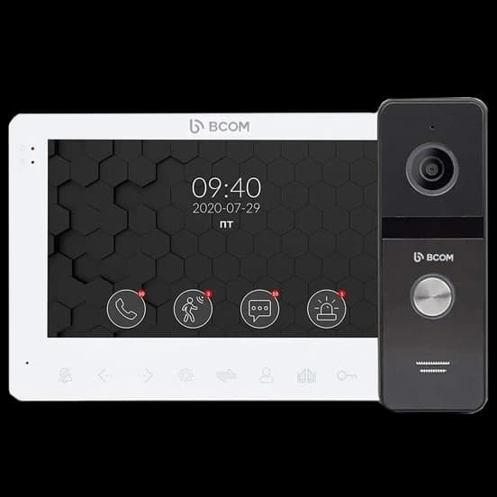 BCOM BD-780FHD White Kit Комплект відеодомофона