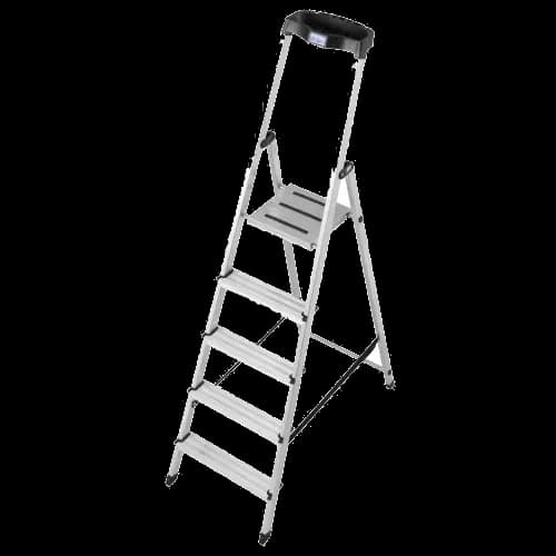 KRAUSE Safety (126337) Драбина-стремянка алюмінієва 5 сх.