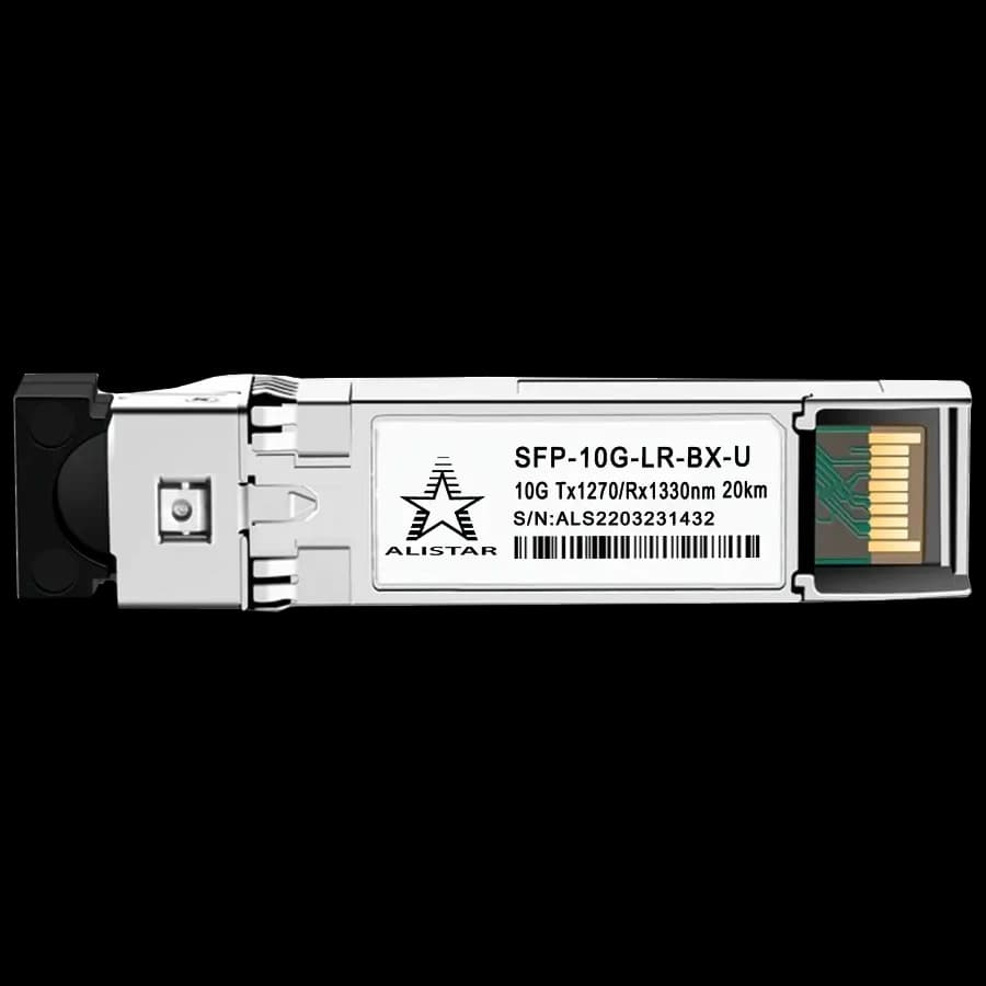 ALISTAR SFP-10G-LR-BX-U SFP+ 10G BASE-BX 1SM WDM LC 20KM TX1270/RX1330nm DOM Модуль