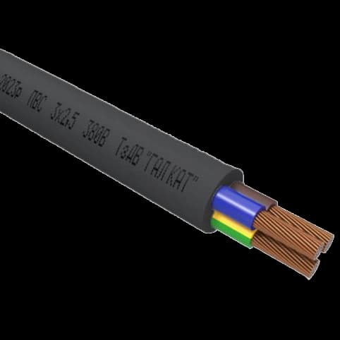 GalKat ПВСнг-нд(LS) 3*0.75 (100м) Провід