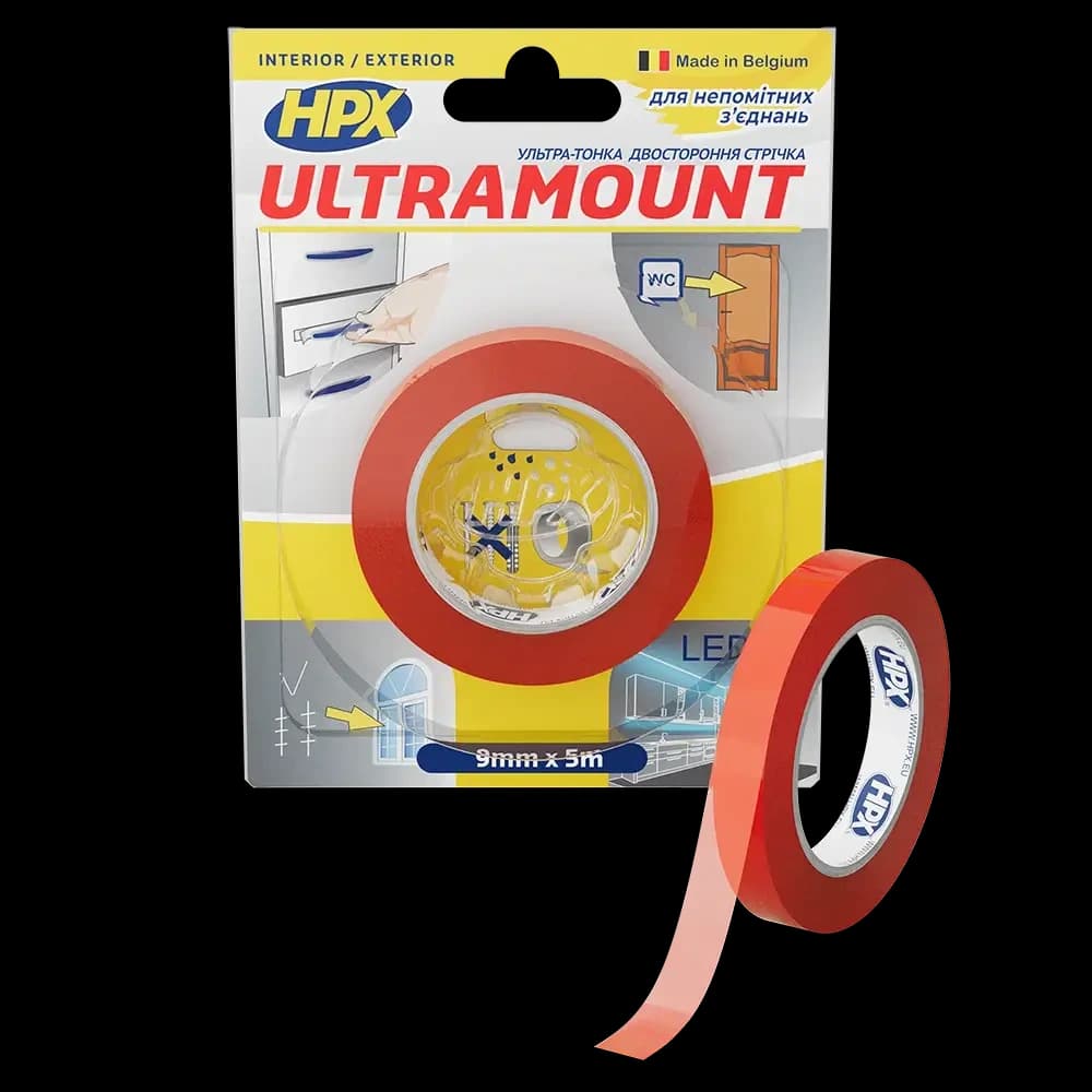 HPX UM0905 ULTRA MOUNT 9мм х 5м Стрічка двохстороння
