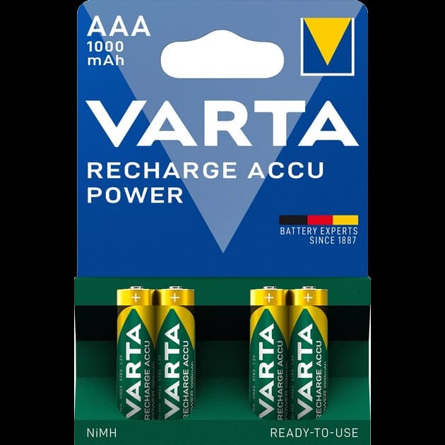 VARTA RECHARGEABLE ACCU 1000mAh Акумулятор AAA