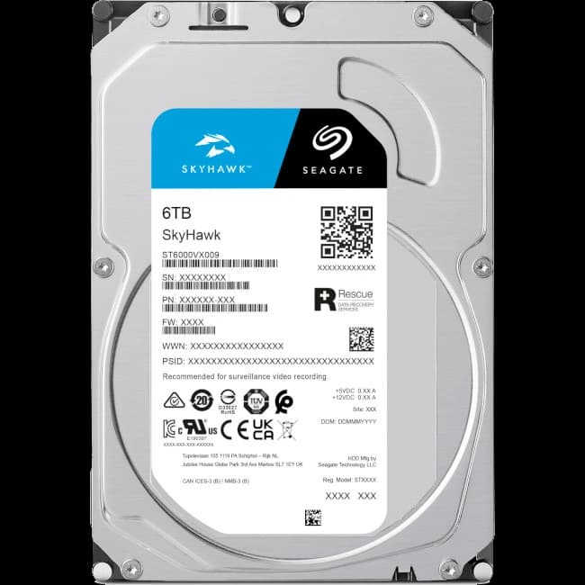 Seagate SkyHawk ST6000VX009 6Тб Жорсткий диск внутрішній