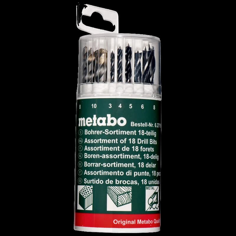 Metabo 18 предм. (627190000) Набір свердел