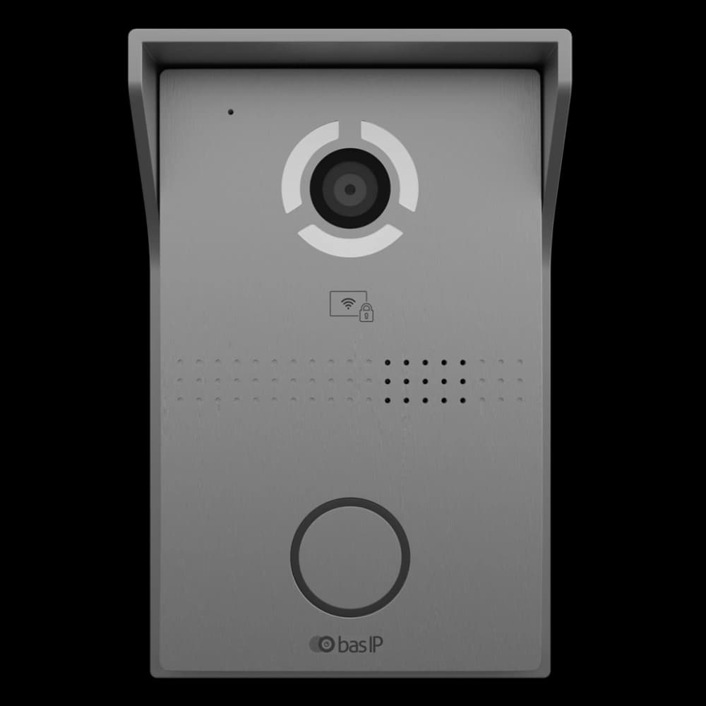 Bas-IP AV-03BD silver IP-виклична панель зі зчитувачем UKEY для IP-домофонів
