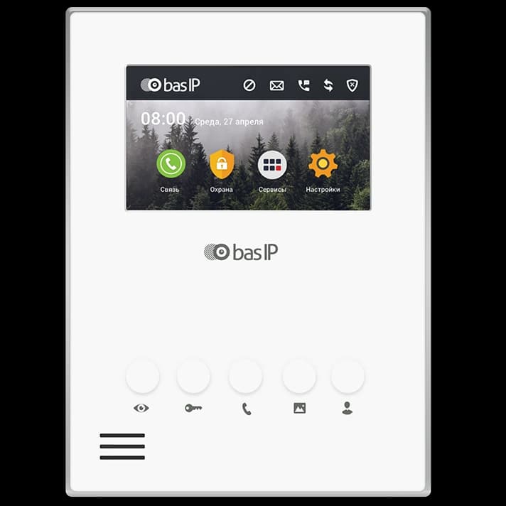 BAS-IP АU-04LA White Відеодомофон