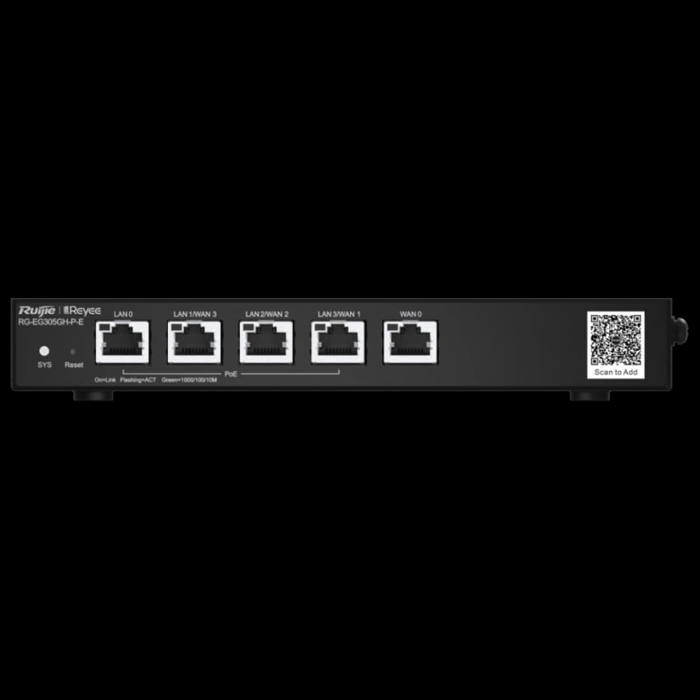 Ruijie Reyee RG-EG305GH-P-E PoE з хмарним керуванням Маршрутизатор