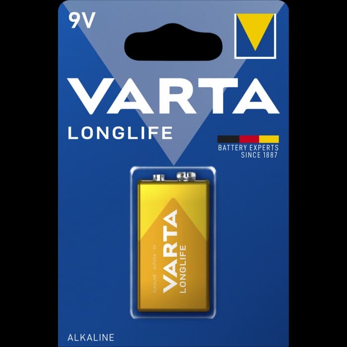 VARTA LONGLIFE BLI 1 ALKALINE Батарейка 6LR61