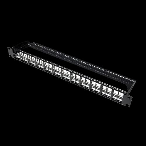 L&W ELECTRONICAL LW-PP71 Патч-панель 19" 48 RJ45, 1U, без модулів, LW
